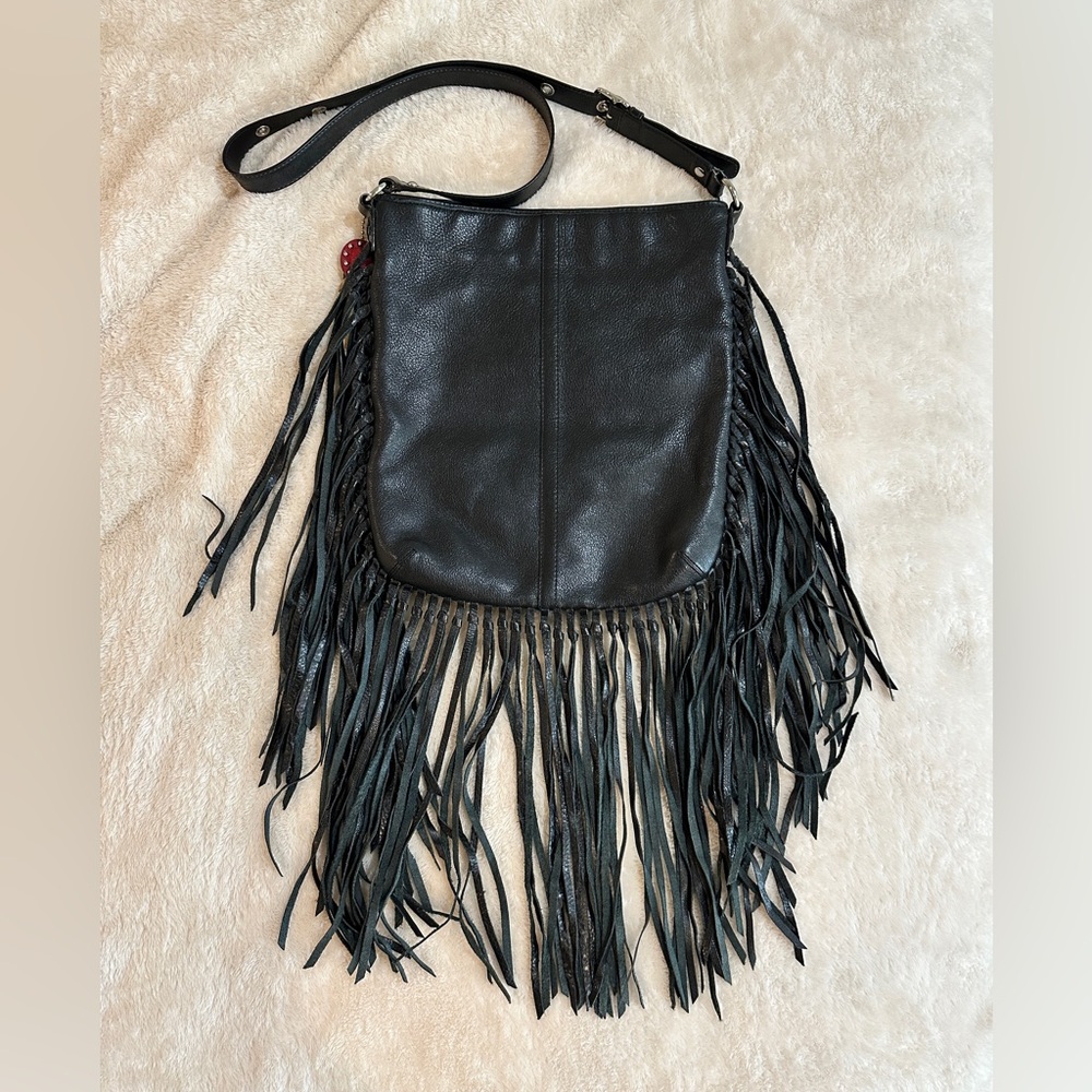 Krystal Simpson x Coach Limited Edition Fringe Leather Bag Boho Vintage - Picture 12 of 16